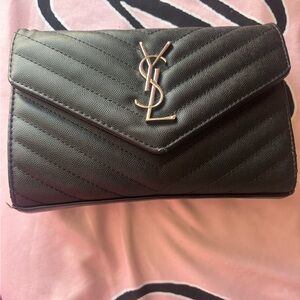 Yves Saint Laurent Black Quilted Women's Bag